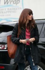 JESSICA BIEL Shopping at Wilshire Boulevard in Los Angeles 02/07/2017