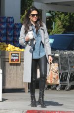 JESSICA GOMES Shopping at Bristol Farms in West Hollywood 02/25/2017