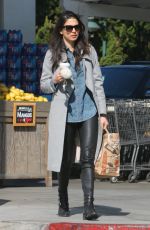 JESSICA GOMES Shopping at Bristol Farms in West Hollywood 02/25/2017