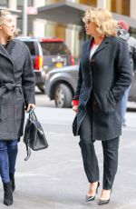 JESSICA LANGE Arrives at SiriusXM Studios in New York 02/13/2017