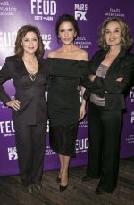 JESSICA LANGE at Feud Tastemaker Dinner in New York 02/13/2017