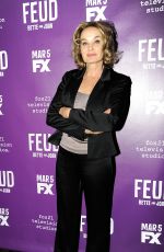 JESSICA LANGE at Feud Tastemaker Dinner in New York 02/13/2017