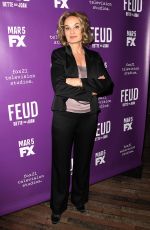 JESSICA LANGE at Feud Tastemaker Dinner in New York 02/13/2017