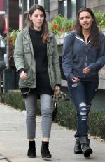 JESSICA LUCAS Out in West Hollywood 02/03/2017