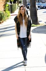 JESSICA SANCHEZ Out in Beverly Hills 02/21/2017