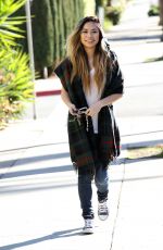 JESSICA SANCHEZ Out in Beverly Hills 02/21/2017