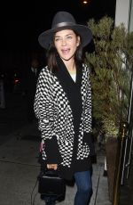 JESSICA SZOHR at Catch LA in West Hollywood 02/20/2017