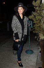 JESSICA SZOHR at Catch LA in West Hollywood 02/20/2017
