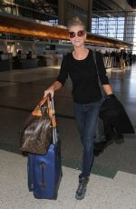 JOANNA KRUPA at LAX Airport in Los Angeles 02/22/2017