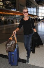 JOANNA KRUPA at LAX Airport in Los Angeles 02/22/2017
