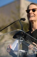 JODIE FOSTER Speaks at United Voices Rally against Trump