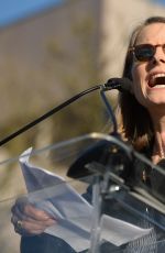 JODIE FOSTER Speaks at United Voices Rally against Trump