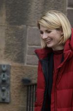 JODIE WHITTAKER on the Set of 