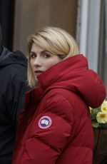 JODIE WHITTAKER on the Set of 
