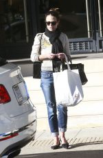 JORDANA BREWSTER Shopping at Barneys New York in Beverly Hills 02/23/2017