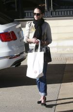 JORDANA BREWSTER Shopping at Barneys New York in Beverly Hills 02/23/2017