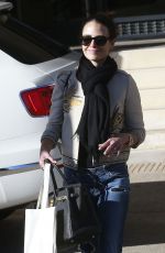 JORDANA BREWSTER Shopping at Barneys New York in Beverly Hills 02/23/2017
