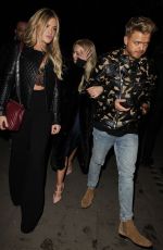 JORGIE PORTER Leaves Tape Nightclub in London 02/19/2017
