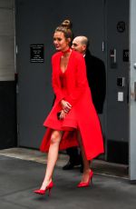 JOSEPHINE SKRIVER Leaves Her Hotel in New York 02/07/2017