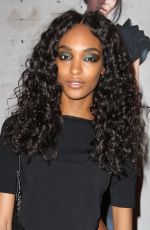 JOURDAN DUNN at Zac Posen Fashion Show at New York Fashion Week 02/14/2017