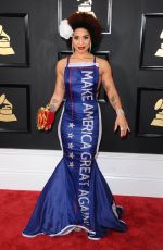 JOY VILLA at 59th Annual Grammy Awards in Los Angeles 02/12/2017