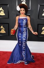 JOY VILLA at 59th Annual Grammy Awards in Los Angeles 02/12/2017
