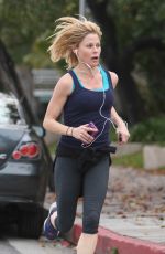 JULIA BOWEN Out for Jogging in Sherman Oaks 02/06/2017