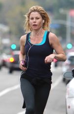 JULIA BOWEN Out for Jogging in Sherman Oaks 02/06/2017