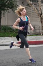 JULIA BOWEN Out for Jogging in Sherman Oaks 02/06/2017