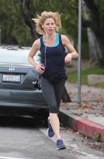 JULIA BOWEN Out for Jogging in Sherman Oaks 02/06/2017