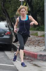 JULIA BOWEN Out for Jogging in Sherman Oaks 02/06/2017