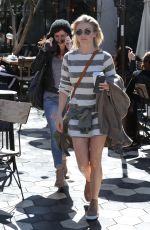 JULIANNE HOUGH Leaves Cafe Zinque in West Hollywood 02/23/2017