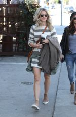 JULIANNE HOUGH Leaves Cafe Zinque in West Hollywood 02/23/2017