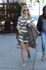 JULIANNE HOUGH Leaves Cafe Zinque in West Hollywood 02/23/2017