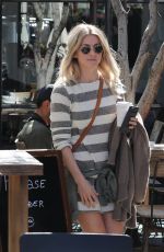 JULIANNE HOUGH Leaves Cafe Zinque in West Hollywood 02/23/2017