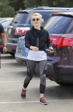 JULIANNE HOUGH Out Hiking in Studio City 02/11/2017