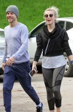 JULIANNE HOUGH Out Hiking in Studio City 02/11/2017