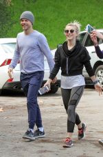 JULIANNE HOUGH Out Hiking in Studio City 02/11/2017