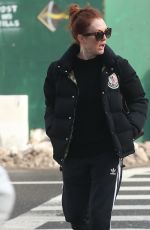 JULIANNE MOORE Out in  New York 02/11/2017