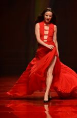 JULIETTE LEWIS at American Heart Association’s Go Red for Women Red Dress Collection 2017 in New York 02/09/2017