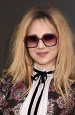 JUNO TEMPLE at Marc Jacobs show Fashion Show at New York Fashion Week 02/16/2017