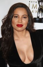 JURNEE SMOLLETT ar 48th Naacp Image Awards in Pasadena 02/11/2017