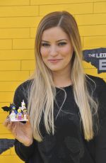 JUSTINE EZARIK at The Lego Batman Movie Premiere in Los Angeles 02/04/2017