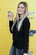 JUSTINE EZARIK at The Lego Batman Movie Premiere in Los Angeles 02/04/2017