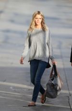 KAITLIN OLSON Arrives at Jimmy Kimmel Live in Hollywood 02/13/2017