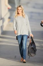 KAITLIN OLSON Arrives at Jimmy Kimmel Live in Hollywood 02/13/2017