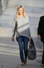 KAITLIN OLSON Arrives at Jimmy Kimmel Live in Hollywood 02/13/2017