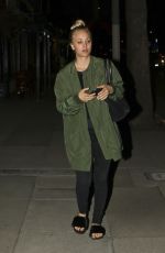 KALEY CUOCO Out for Dinner in Hollywood 02/02/2017