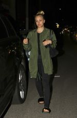 KALEY CUOCO Out for Dinner in Hollywood 02/02/2017