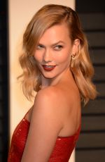 KARLIE KLOSS at 2017 Vanity Fair Oscar Party in Beverly Hills 02/26/2017